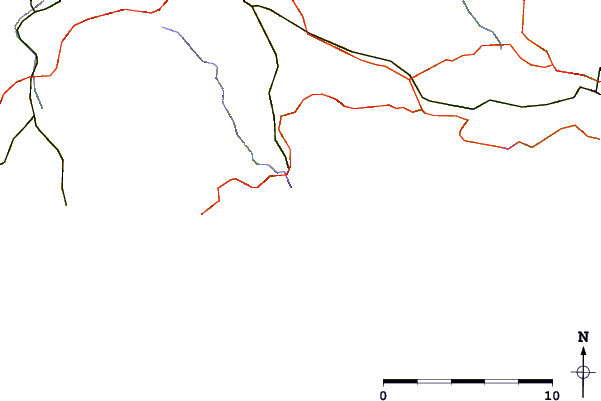 Roads and rivers around Looe