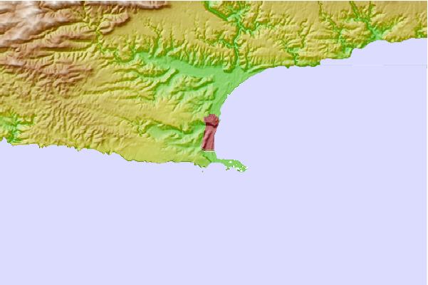 Surf spots located close to Lookout Beach