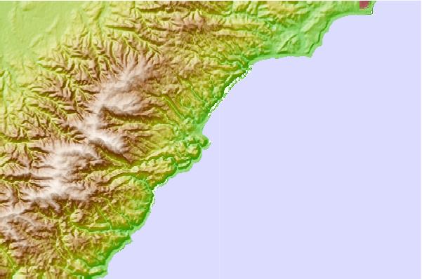 Surf spots located close to Lorne Point