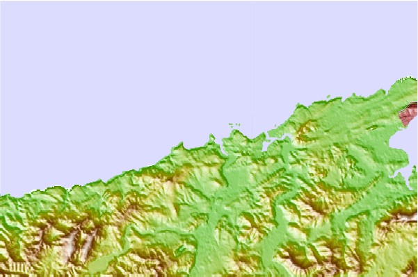 Surf spots located close to Los Locos