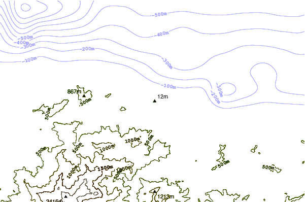 Shoreline around Los Naranjos