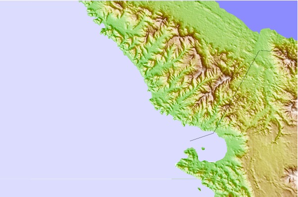 Surf spots located close to Los Pechos