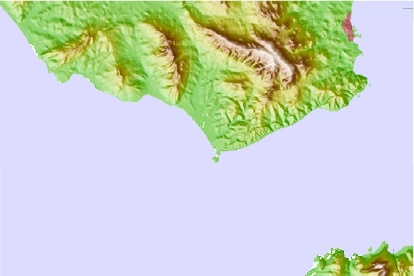 Surf breaks located close to Los Lances