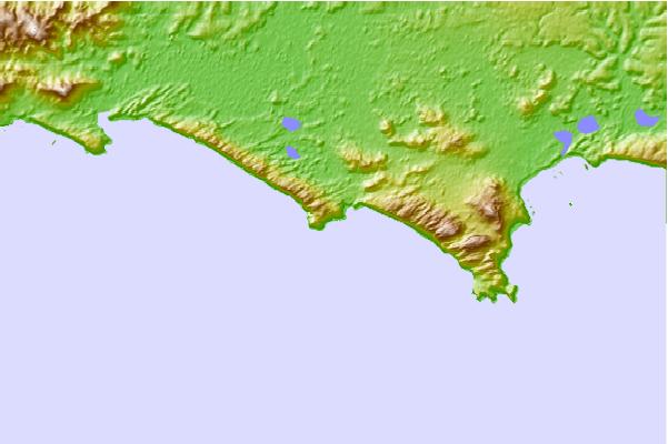 Surf spots located close to Lowlands Beach