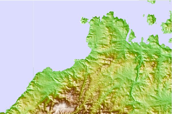 Surf spots located close to Lu Litarroni