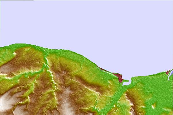 Surf spots located close to Luc Sur Mer