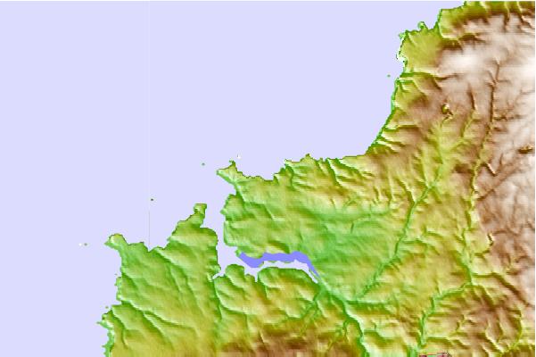 Surf spots located close to Lundy Bay