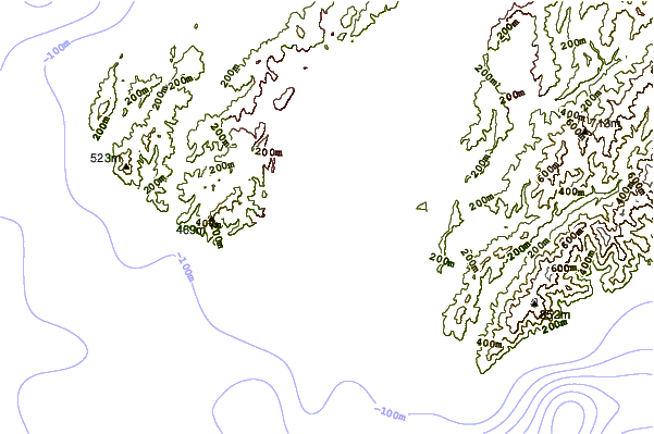 Shoreline around Lyall Bay-Bombora