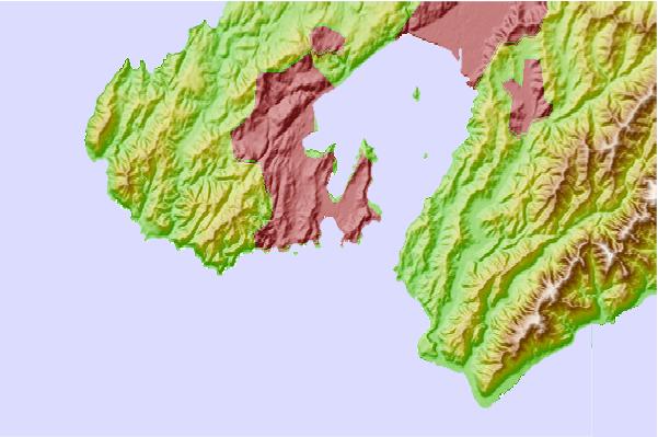 Surf breaks located close to Lyall Bay