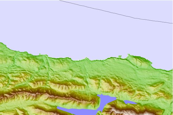 Surf spots located close to Lyre River