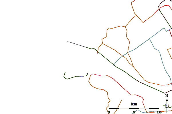 Roads and rivers around Maasexpress