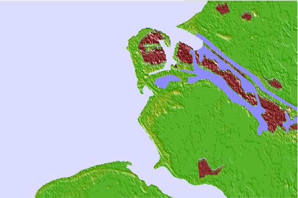 Surf spots located close to Maasvlakte
