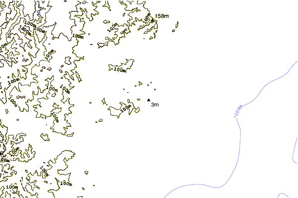 Shoreline around Macmasters Point