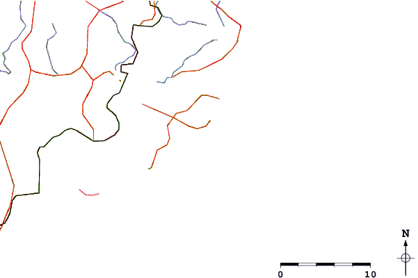Roads and rivers around Macmasters Point