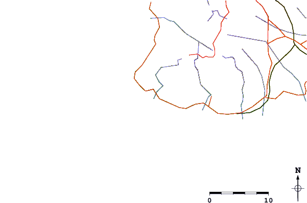 Roads and rivers around Maconde