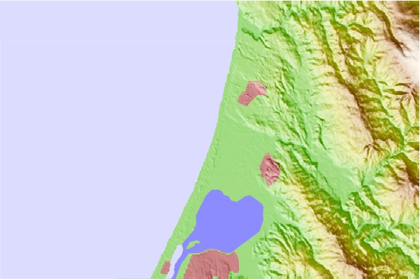 Surf spots located close to Mad River Beach