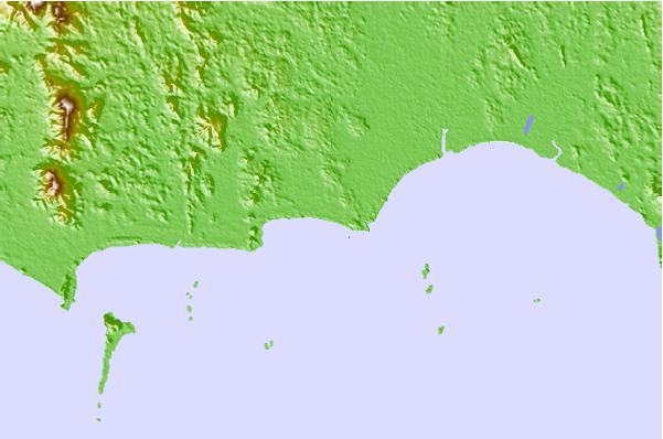 Surf spots located close to Mae Phim Beach (Rayong)