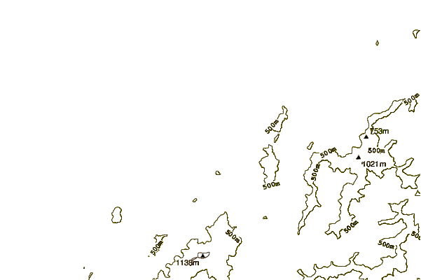 Shoreline around Magnets