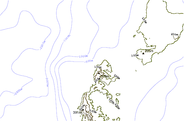 Shoreline around Magoos