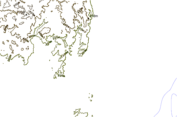 Shoreline around Mahanga Point