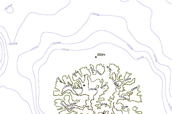 Shoreline around Mahoti Reef