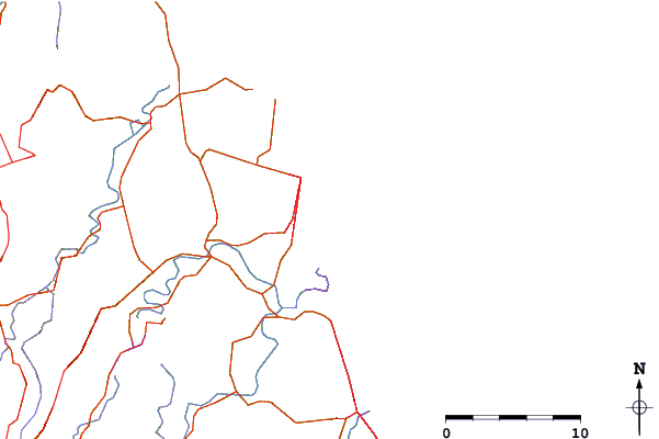 Roads and rivers around Southport Main Beach
