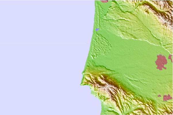 Surf spots located close to Main Street