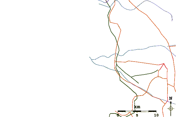 Roads and rivers around Main Street