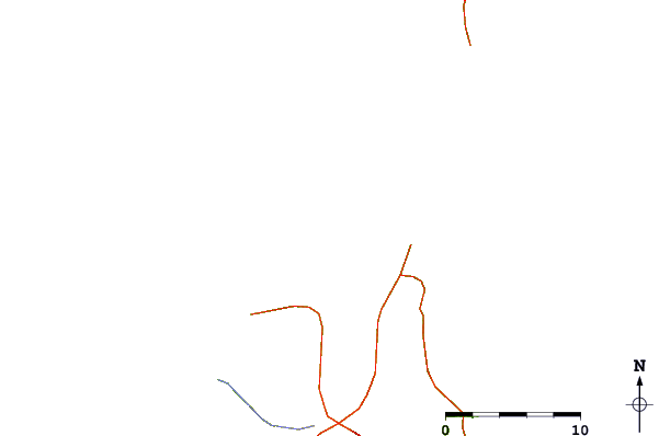 Roads and rivers around Majanicho
