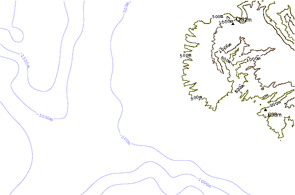 Shoreline around Majors Bay