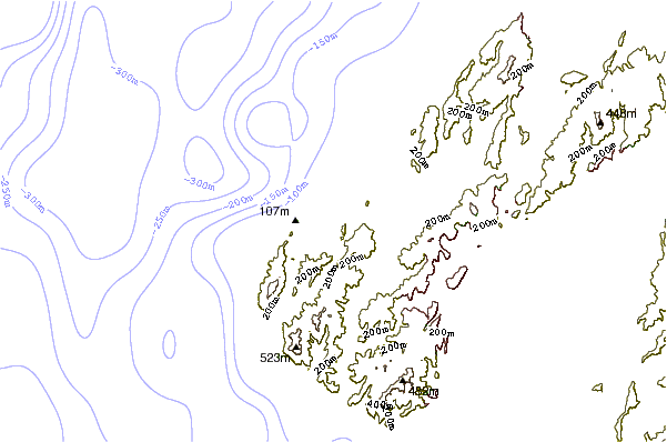 Shoreline around Makara