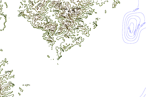 Shoreline around Makorori Centre