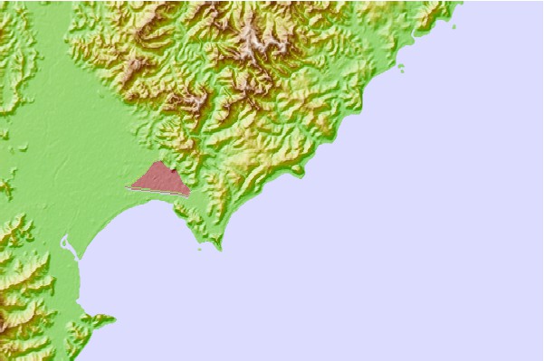 Surf spots located close to Makorori Centre