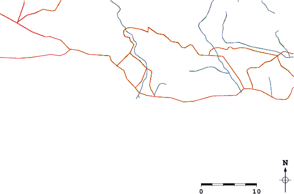 Roads and rivers around Makka