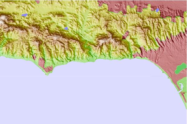 Surf spots located close to Malibu