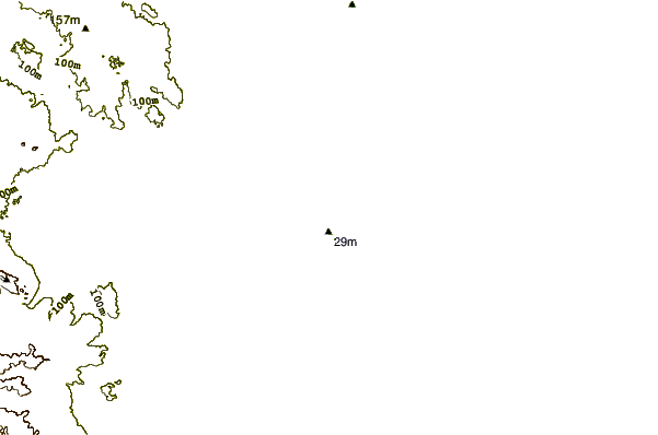 Shoreline around Malva Rosa