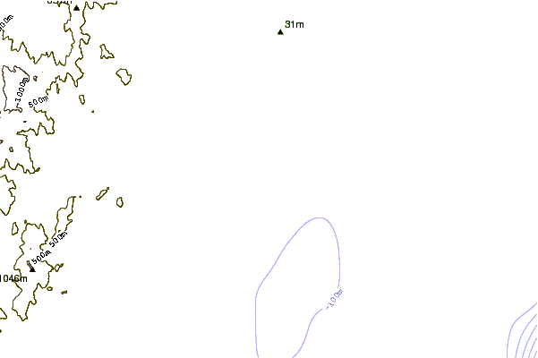 Shoreline around Manafiafy