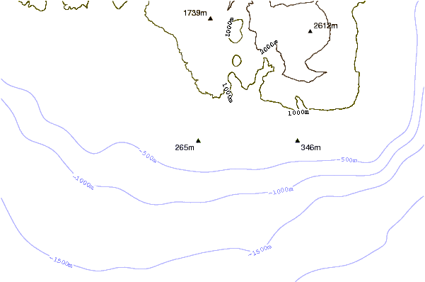 Shoreline around Manapany