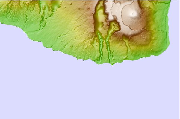 Surf spots located close to Manapany