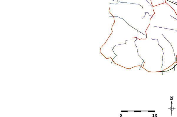 Roads and rivers around Manawa