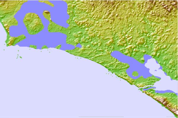 Surf spots located close to Mandalay Beach