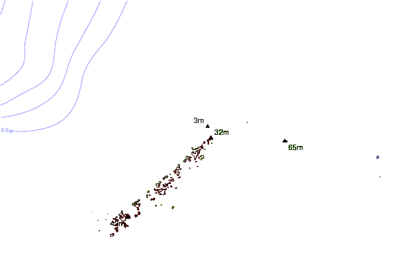 Shoreline around Mandara