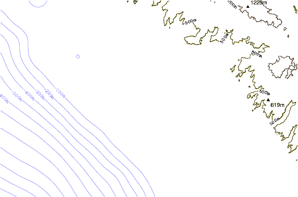 Shoreline around Mandiri