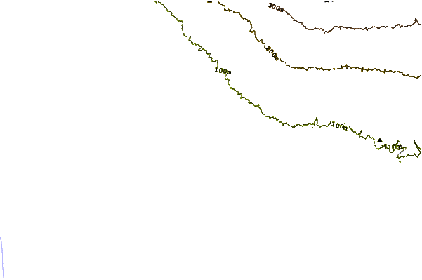 Shoreline around Mangahume