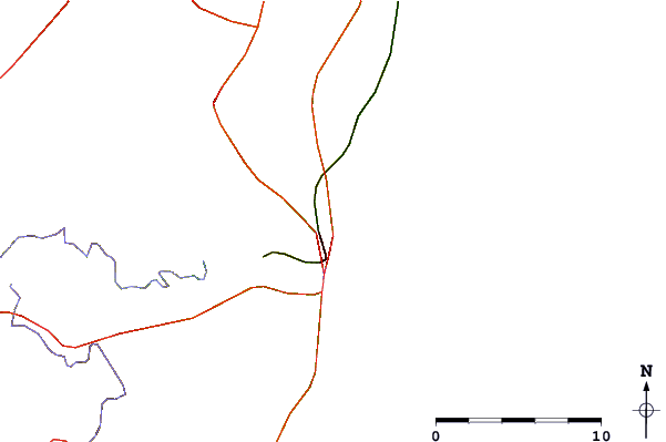 Roads and rivers around Mangalia