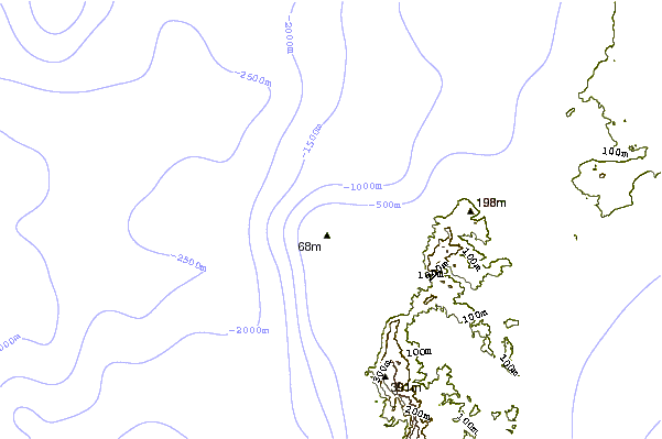 Shoreline around Mangandas
