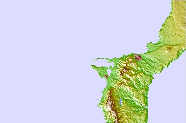 Surf spots located close to Mangandas