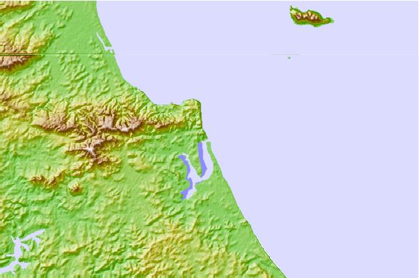 Surf spots located close to Mangawhai Heads