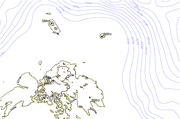 Shoreline around Mangea Reefs (The Channel Island)
