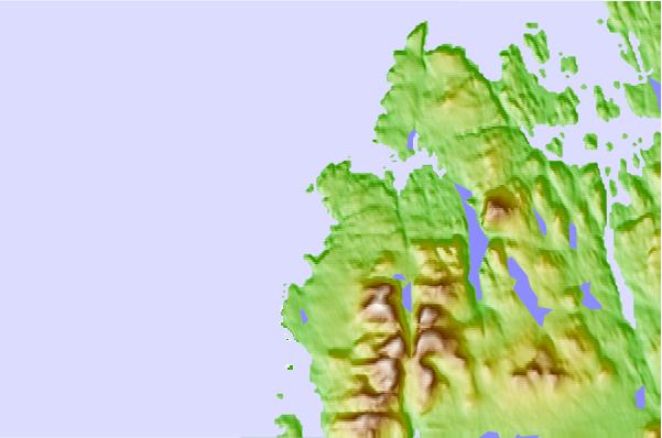 Surf spots located close to Mangersta Sands (Lewis)